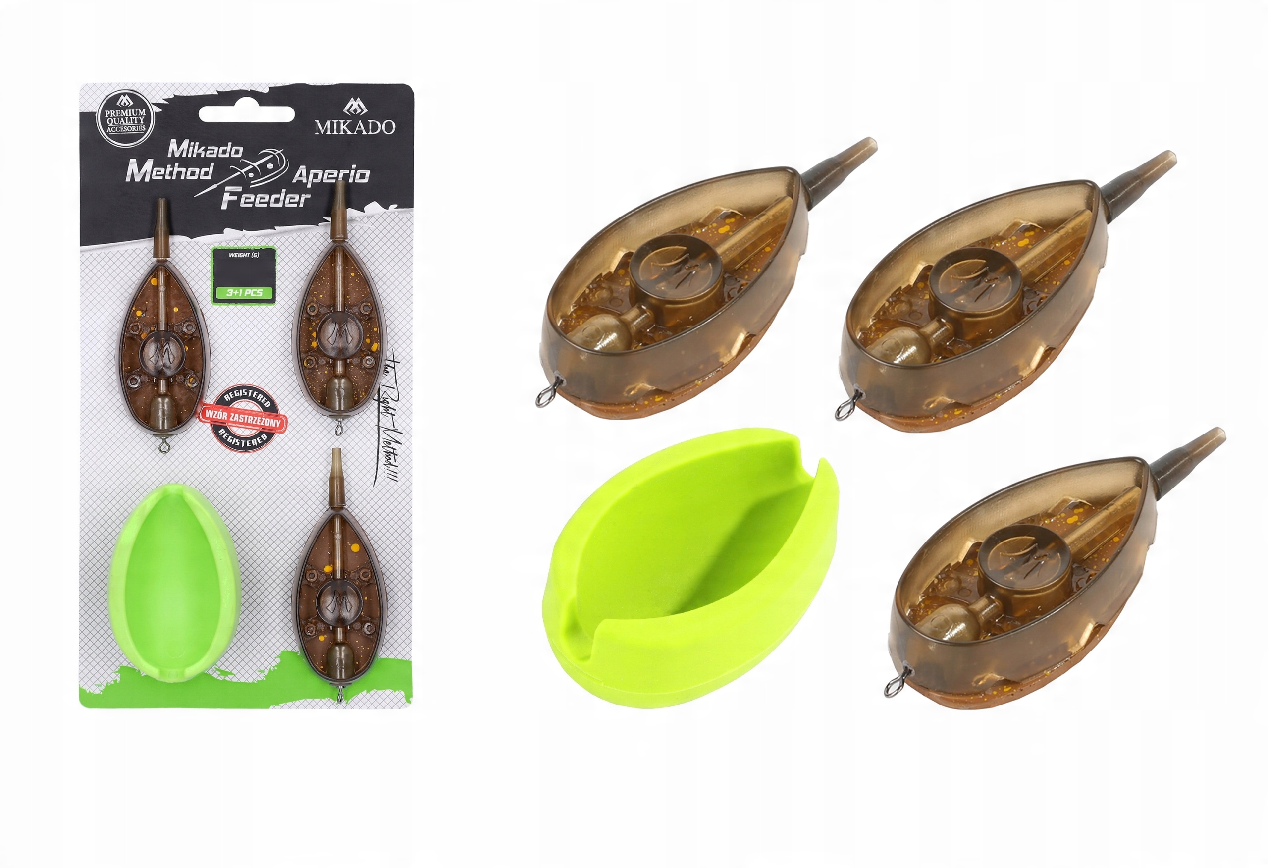 

Mikado Method Feeder Aperio roz. L 3x40g Foremka