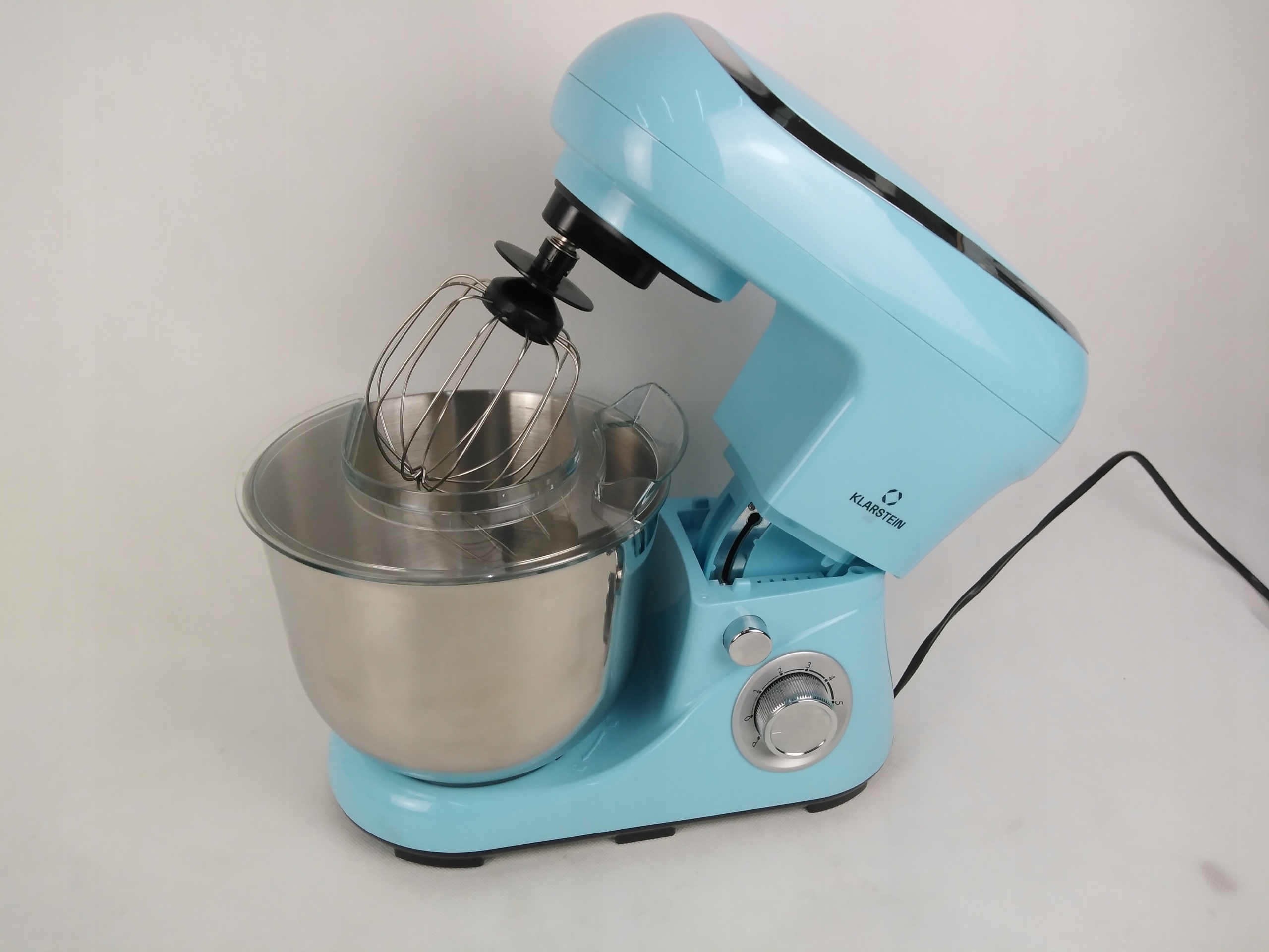 Robot kuchenny Zagniatanie ciasta 3 mieszadła misa 5 l Niebieski Model Bella Pico 2G