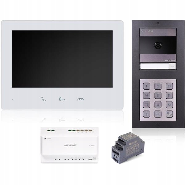 Videodomofon Hikvision DS-KIS704EY-ACF2/Hliník