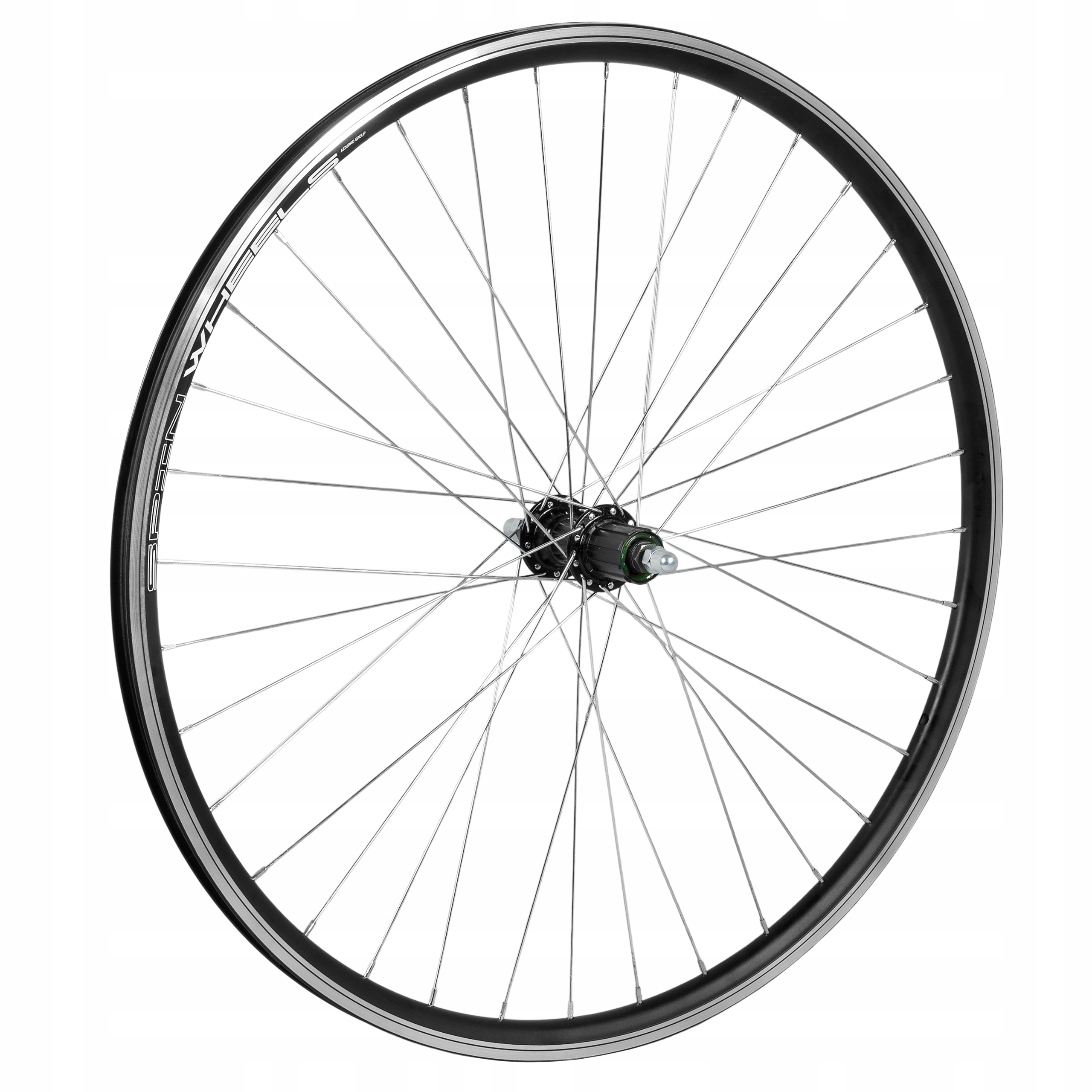 Kolo Na Kolo 26 Palců Zadní Kazeta V-brake Zesílená Černá Tuhá Náprava