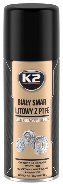 

K2 Biały Smar Litowy Z Teflonem Ptfe 400 ml