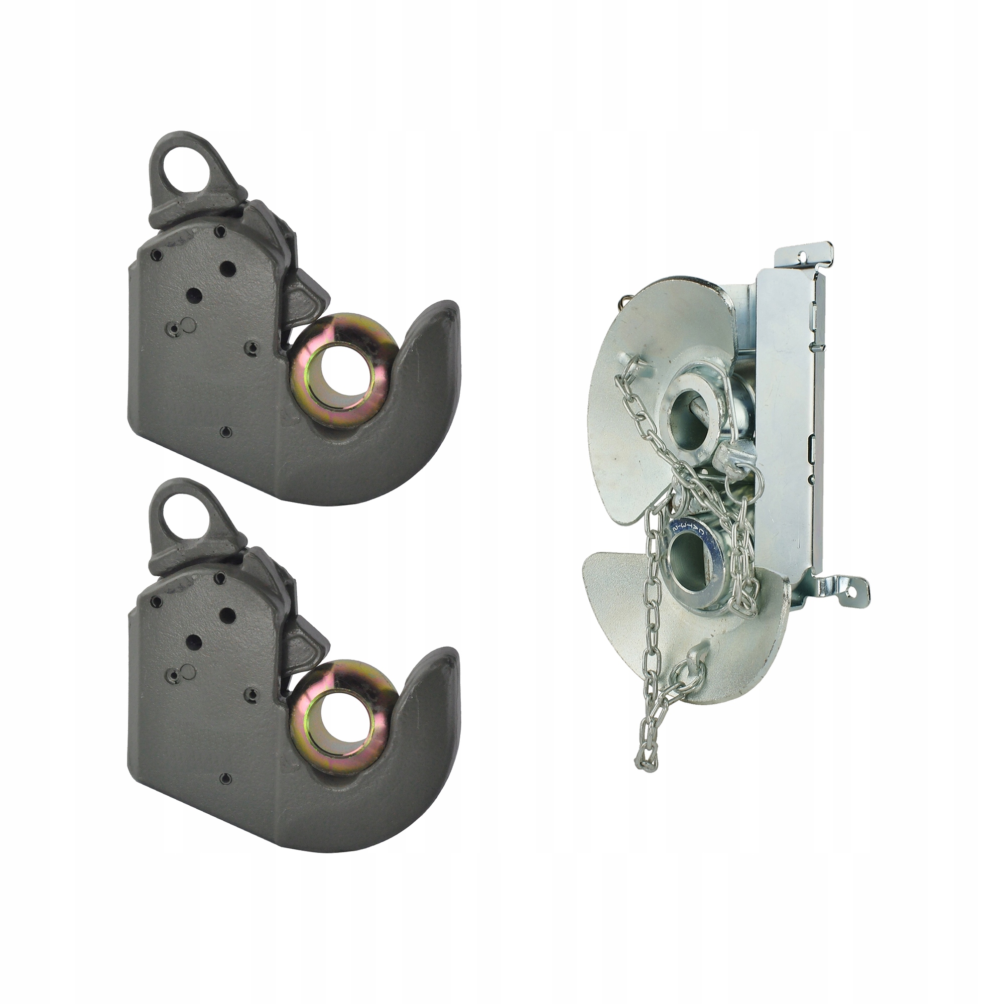 A.2.00.00.036 - НАБОР ИЗ 2 КРЮЧКОВ CBM II KAT + ПУЛИ 56X28 ДЛЯ ТРАКТОРА