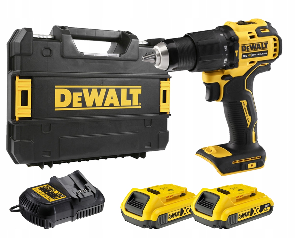 DEWALT WKRĘTARKA UDAROWA 65NM 2X2.0AH DCD709D2T