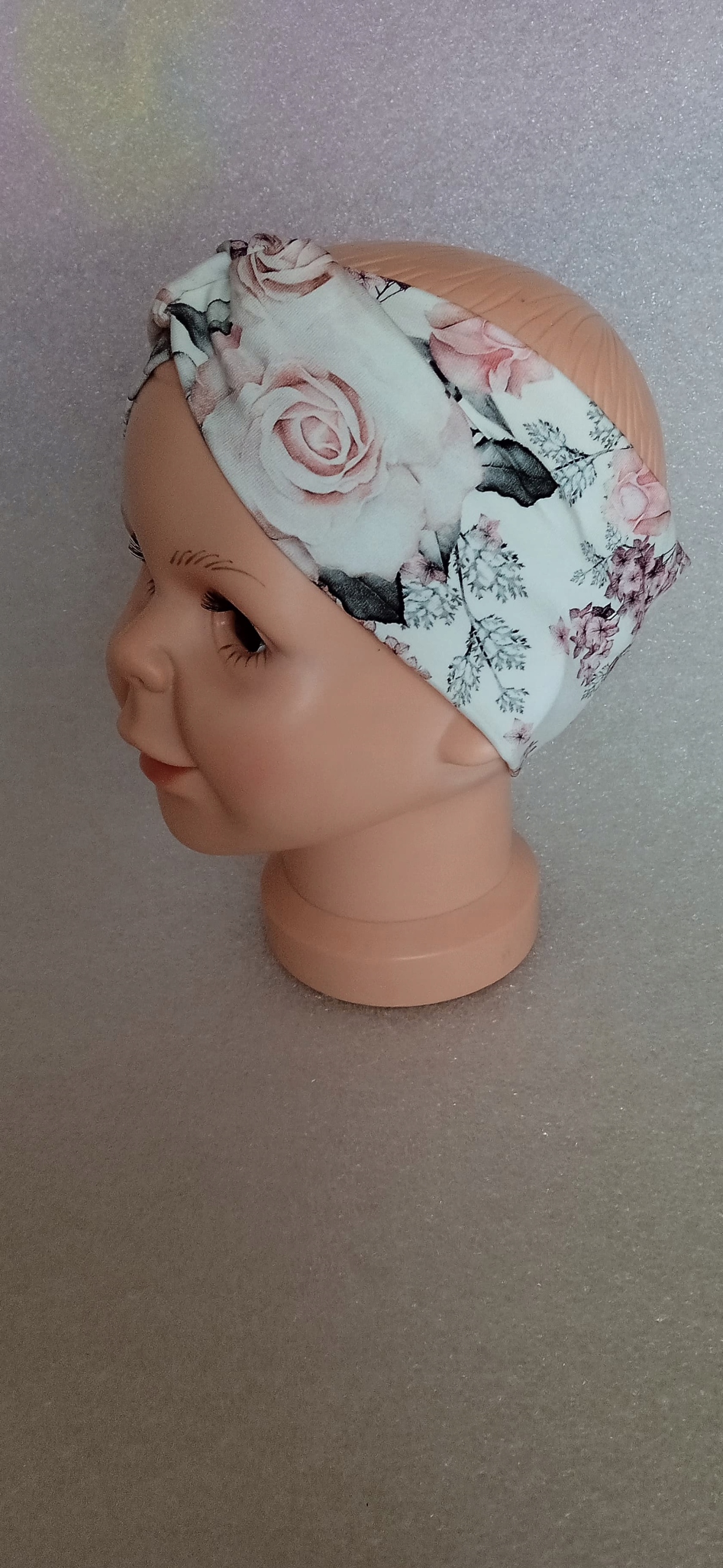 

Opaska dla dziewczynki kwiaty roz. 52/58