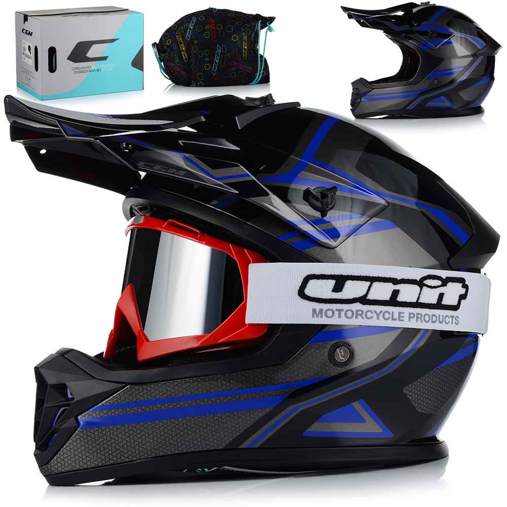 Motocyklová Prilba Cgm 267G Dirt Junior Cross Štvorkolka Atv Pre Deti Malý Ľahký