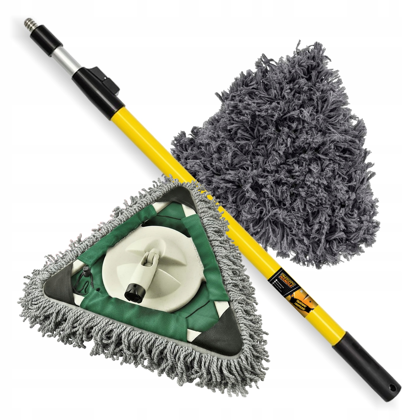 Wooster Mop Pro Odsávání Prachu Ze Stěn Po Broušení Hladítka Teleskopová Tyč