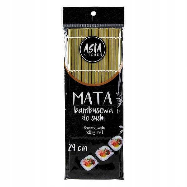 

Mata bambusowa do sushi gruba 24x24cm Asia Kitchen