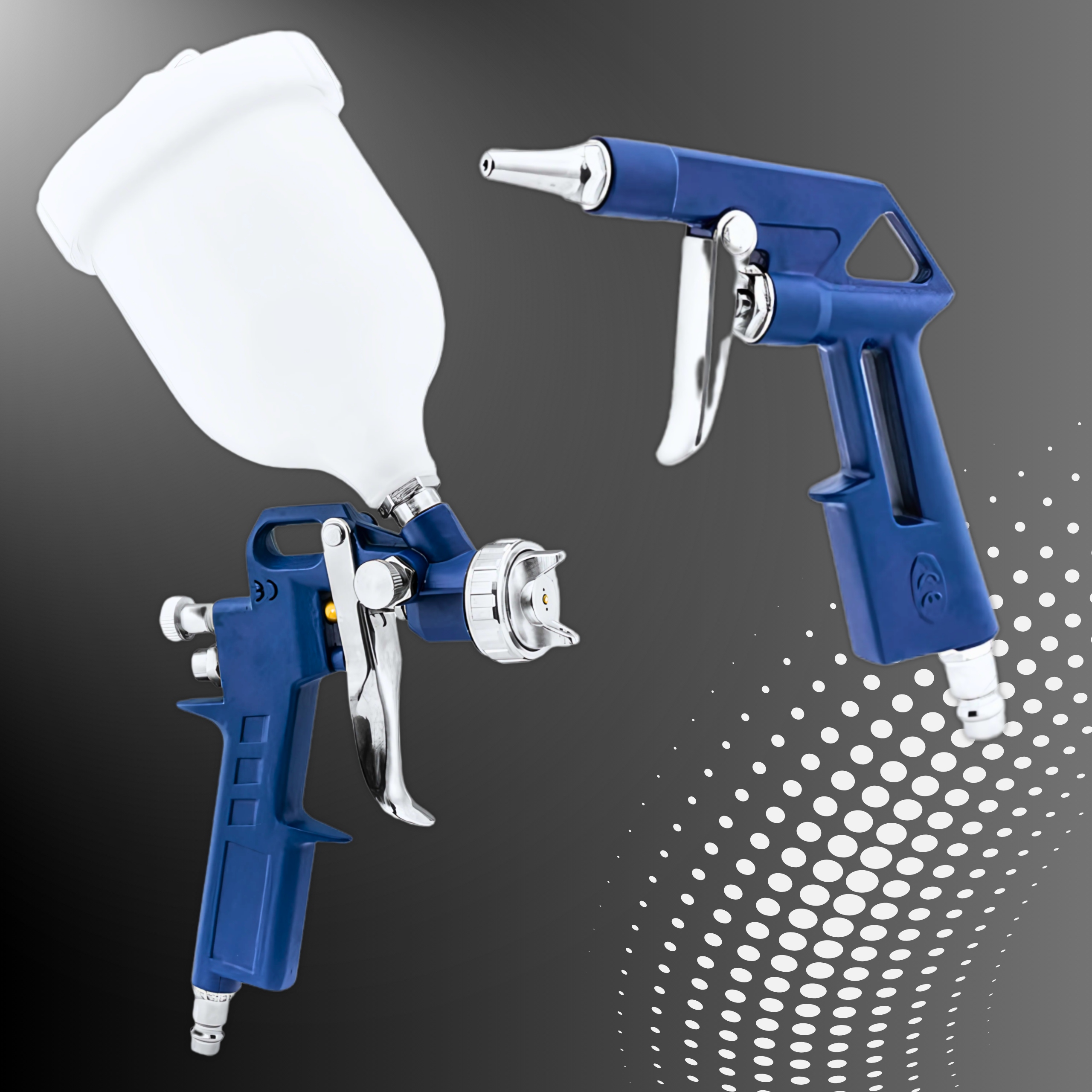 KOMPRESSZOR OLAJMENTES KOMPRESSZOR 50l CSENDES FESTÉK KÉSZLET 230V ELVÁLASZTÓ Teljesítmény 2 kW