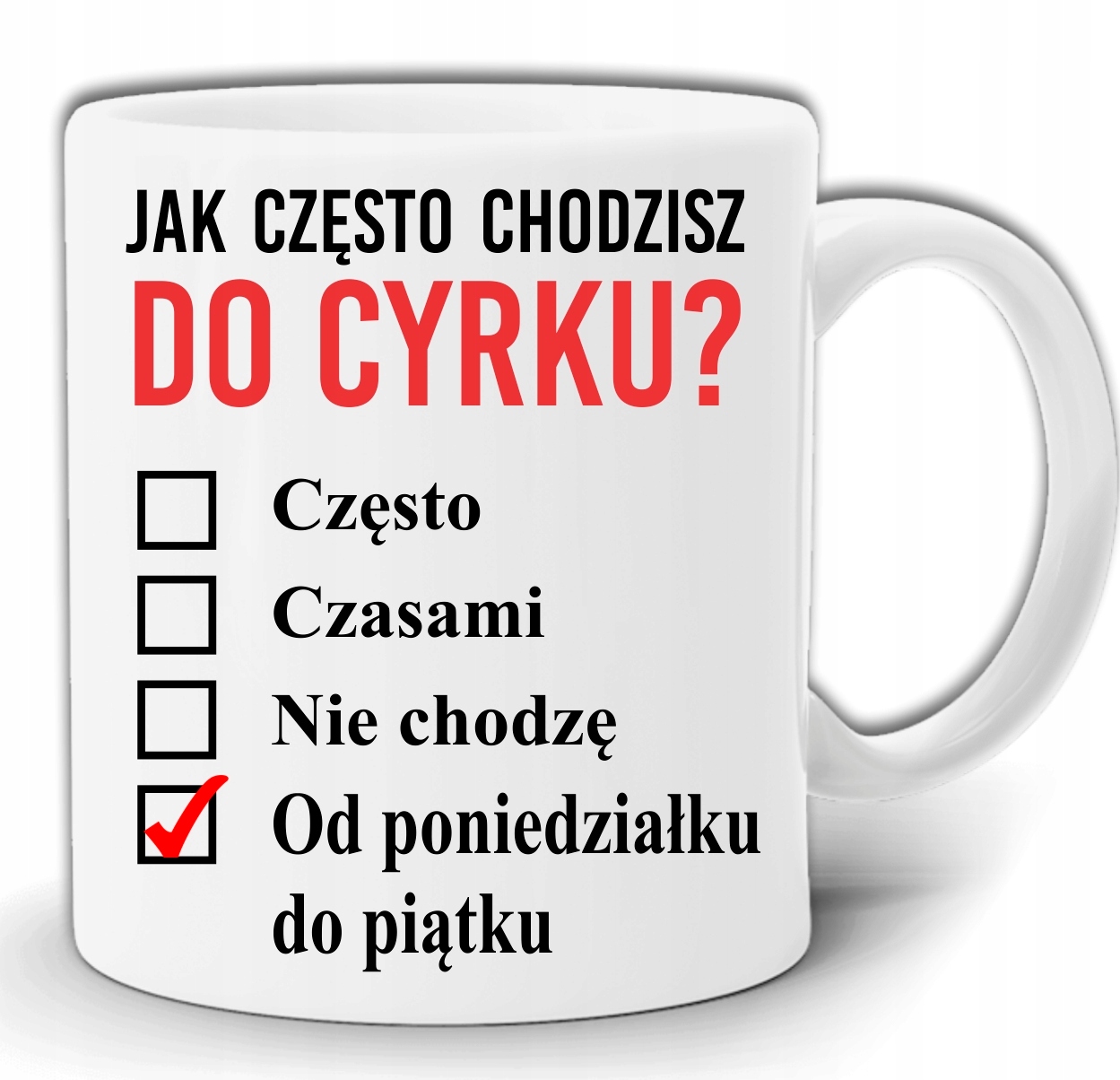 

Jak Często Chodzi Do Cyrku Kubek + Pudełko GW79