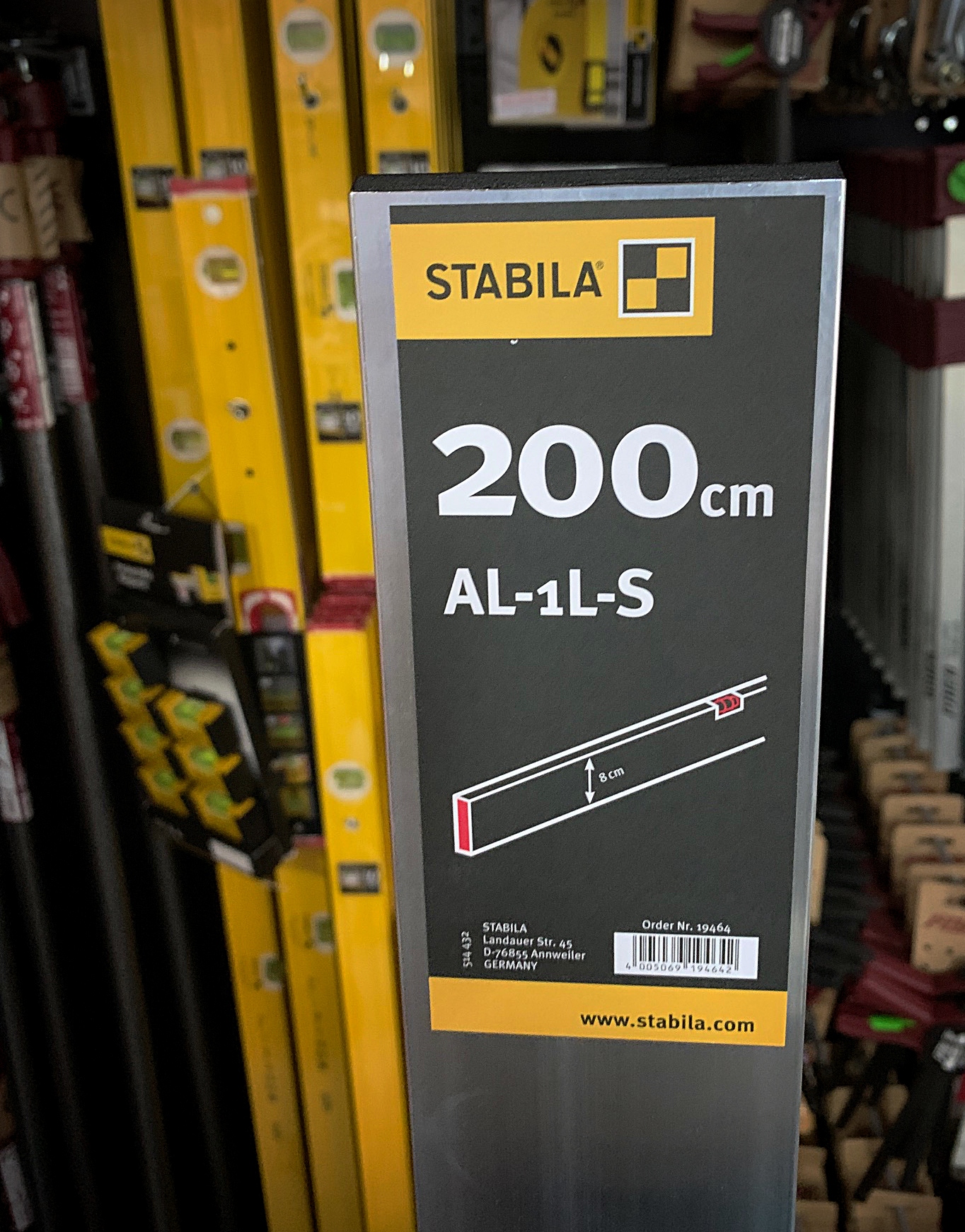 

Łata Murarska Aluminowa Stabila 19464 AL1LS 200 cm