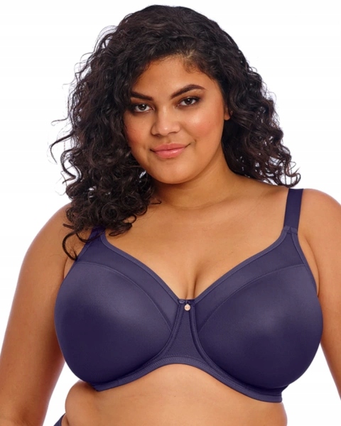 Hladká měkká podprsenka fialová