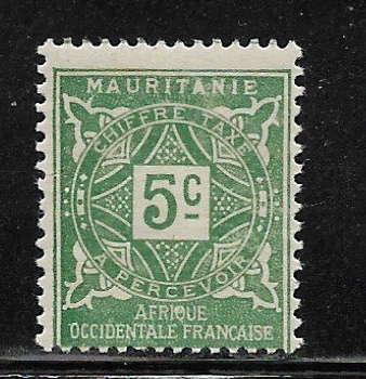 Mauretania, Mi: MR P9, 1914 rok