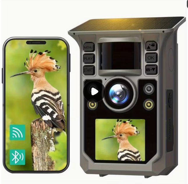 Fotopułapka Kjk Hrivcam HR-HC13 64MP 4K WiFi IP67 Solar Akumulator
