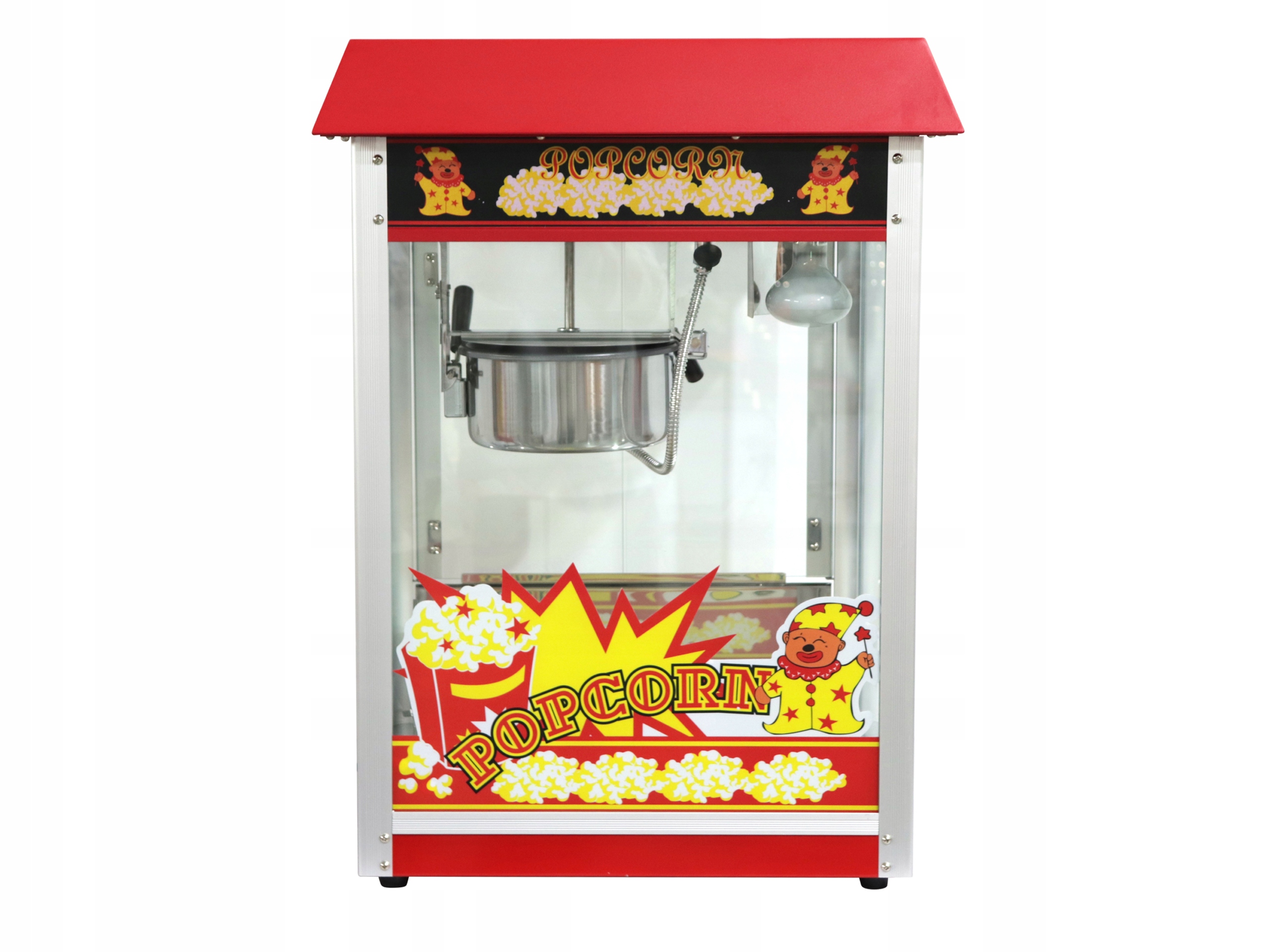 Stroj Hendi na popcorn, 1,2 kW, červený