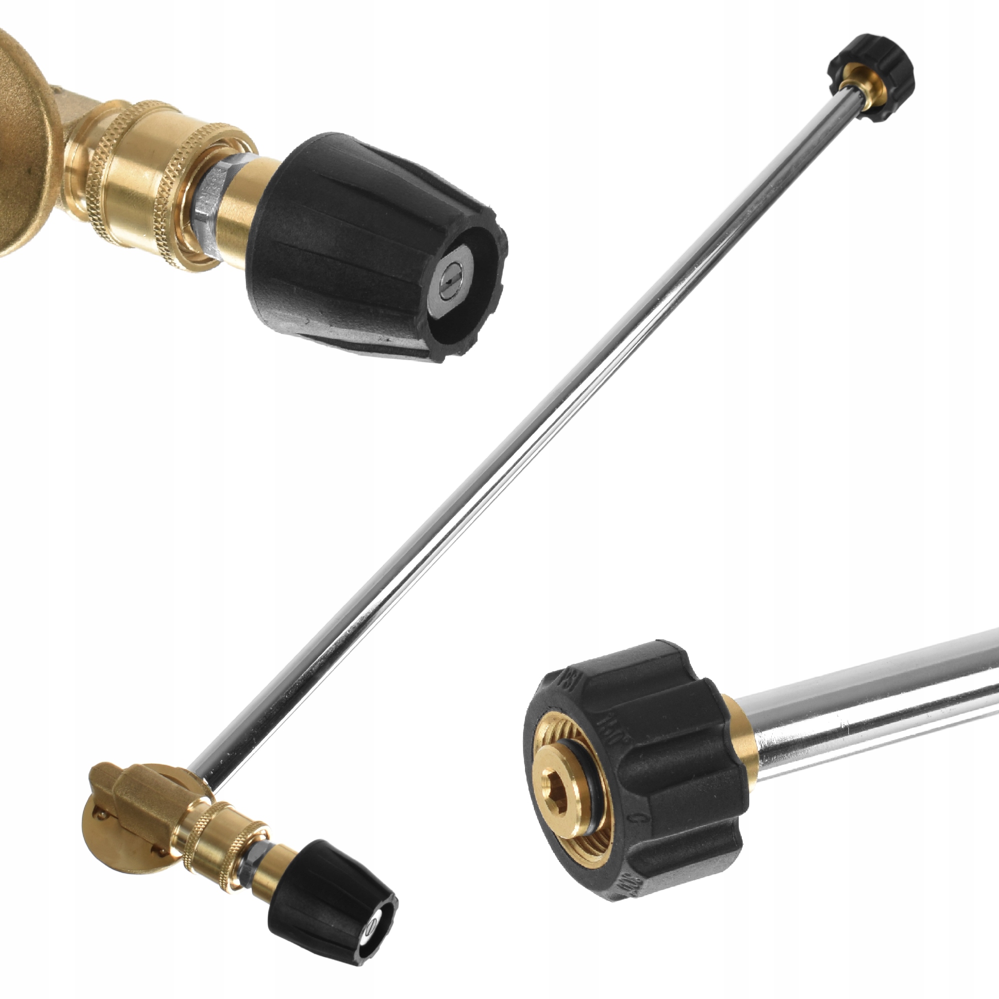 Úhlová nastavitelná tryska s plochým závitem M22 pro myčku Karcher Hd Hds