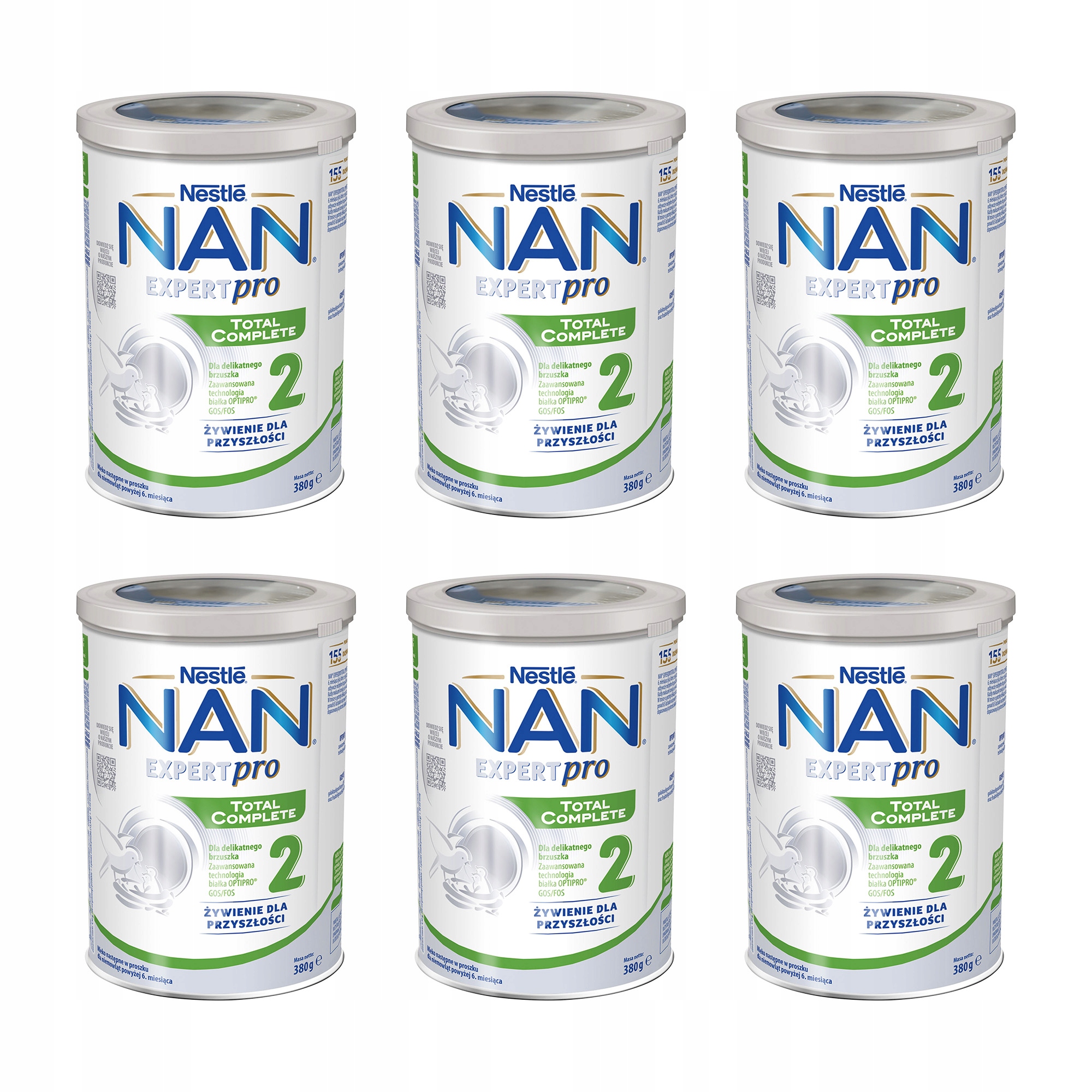 NESTLE NAN TOTAL COMPLETE 2 6x380g