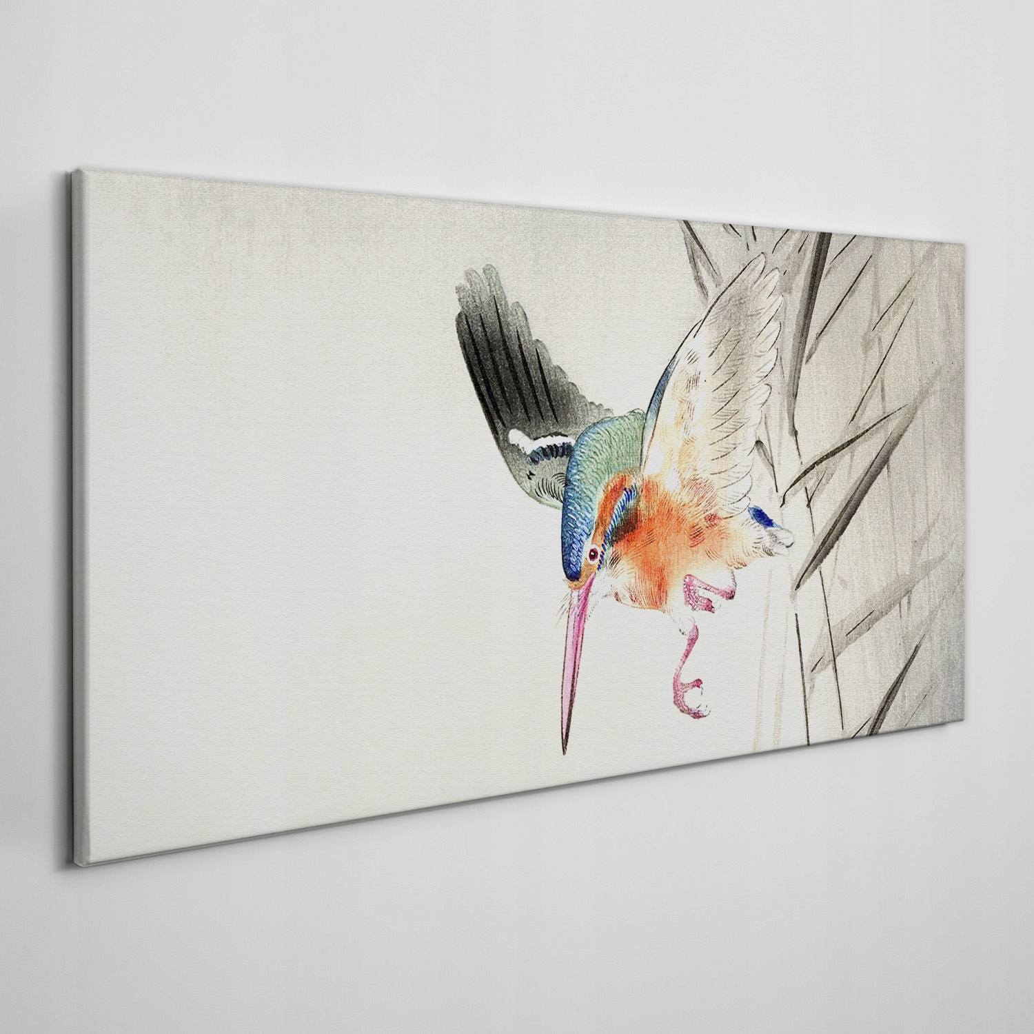 

Obraz na płótnie Zwierzę ptak ohara koson 120x60