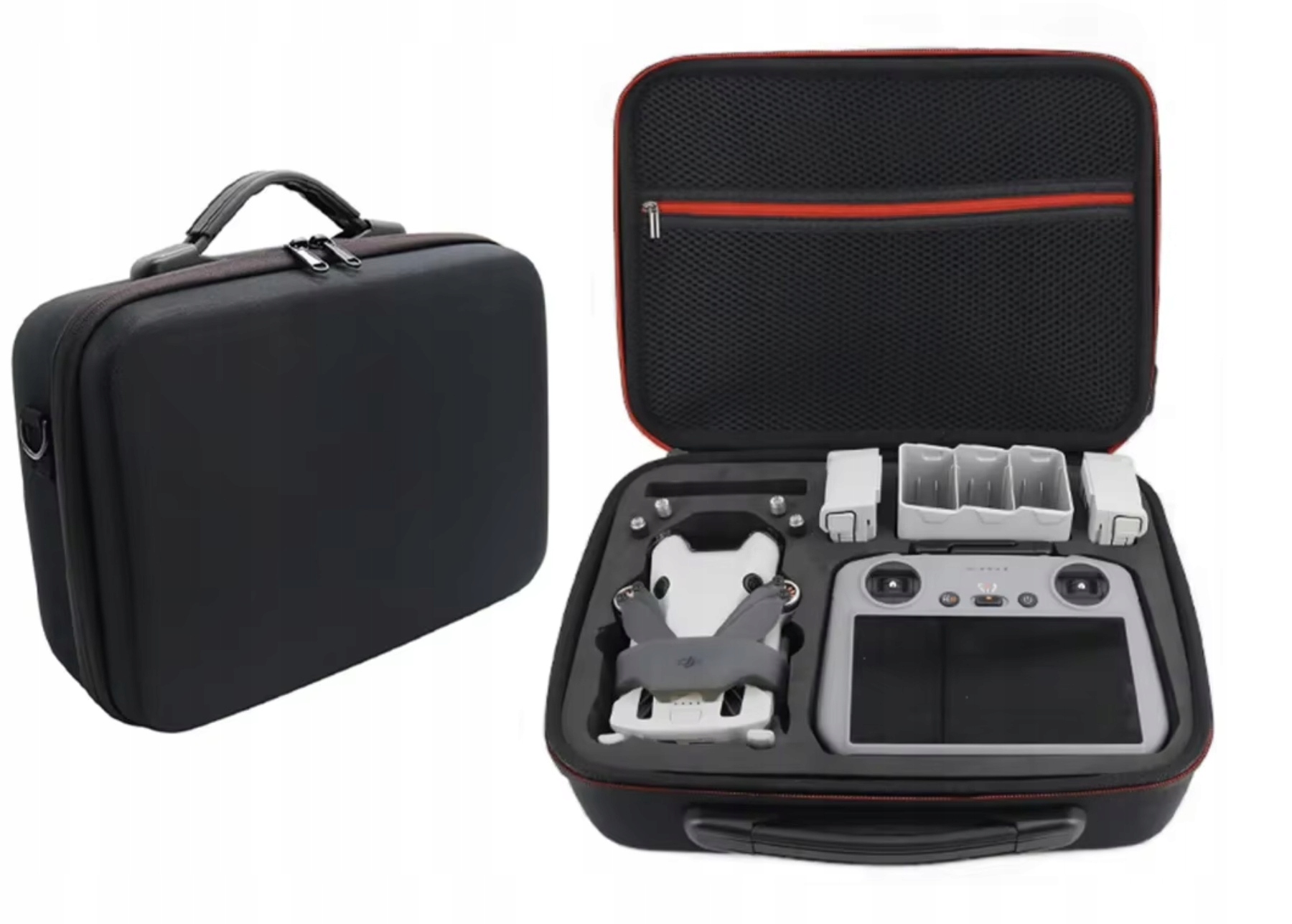 Dėklas NA Dronas lagaminas wodoodporna krepšys DJI MINI 4 pro/mini 3 pro/mini 3 – papildomas komplektas 15 nuotrauka 11