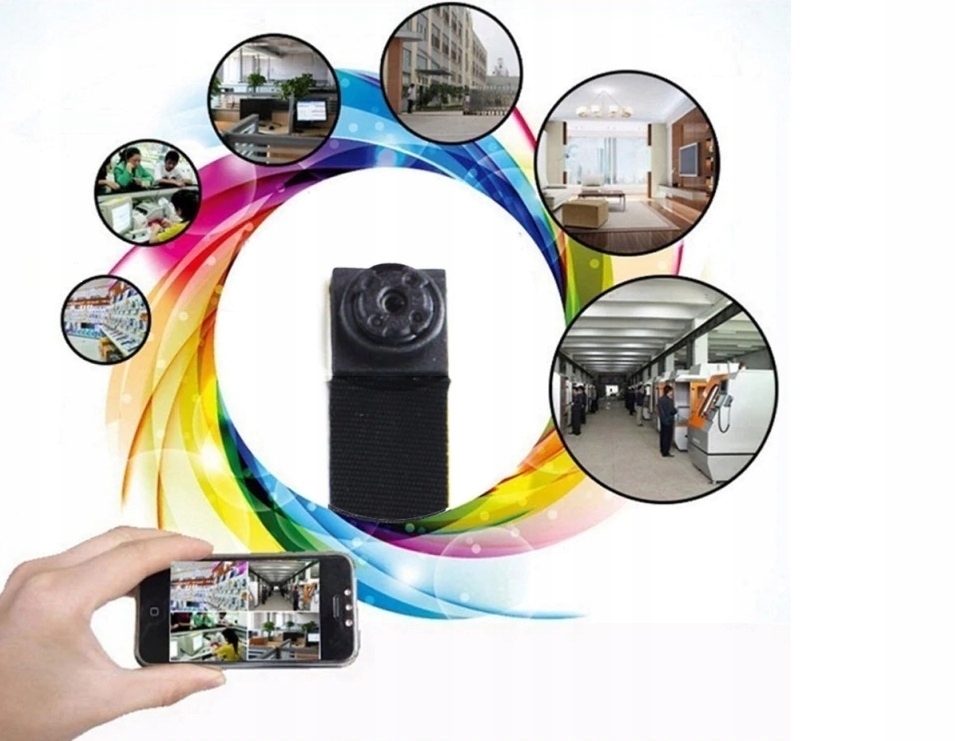 Mini KAMERA WIFI IP NAJMNIEJSZA 6H CZUWANIA mikro Marka Hikvision