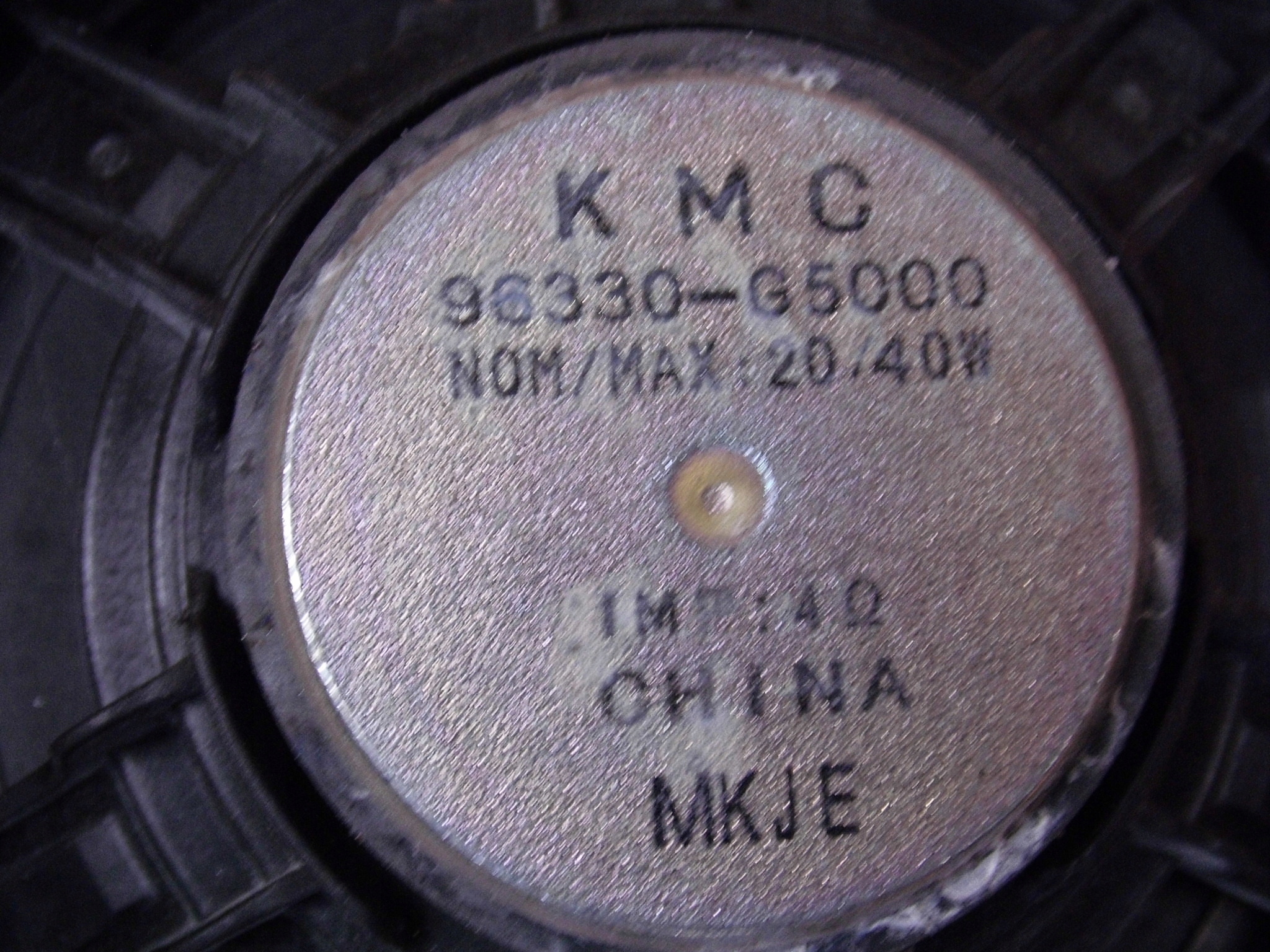Kia Niro and speaker door front rear part 96330-G5000