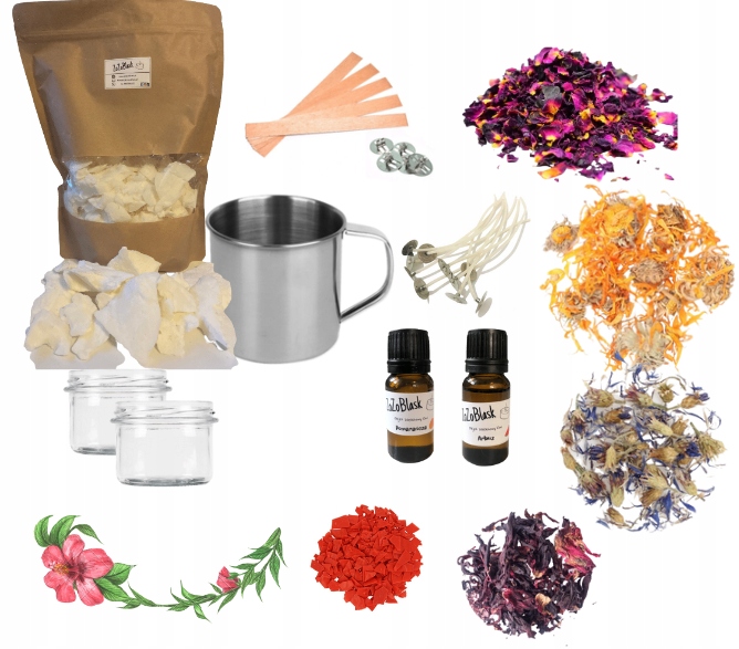 

Zestaw Do Robienia Świec Sojowych Diy Wyrobu 2szt