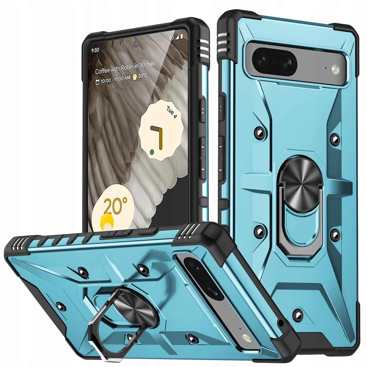 

Etui Pancerne Obudowa Ring do Google Pixel 7 Pro
