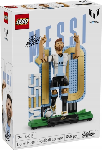 stavebnice Lego Editions Football 43015 Lionel Messi – fotbalová legenda