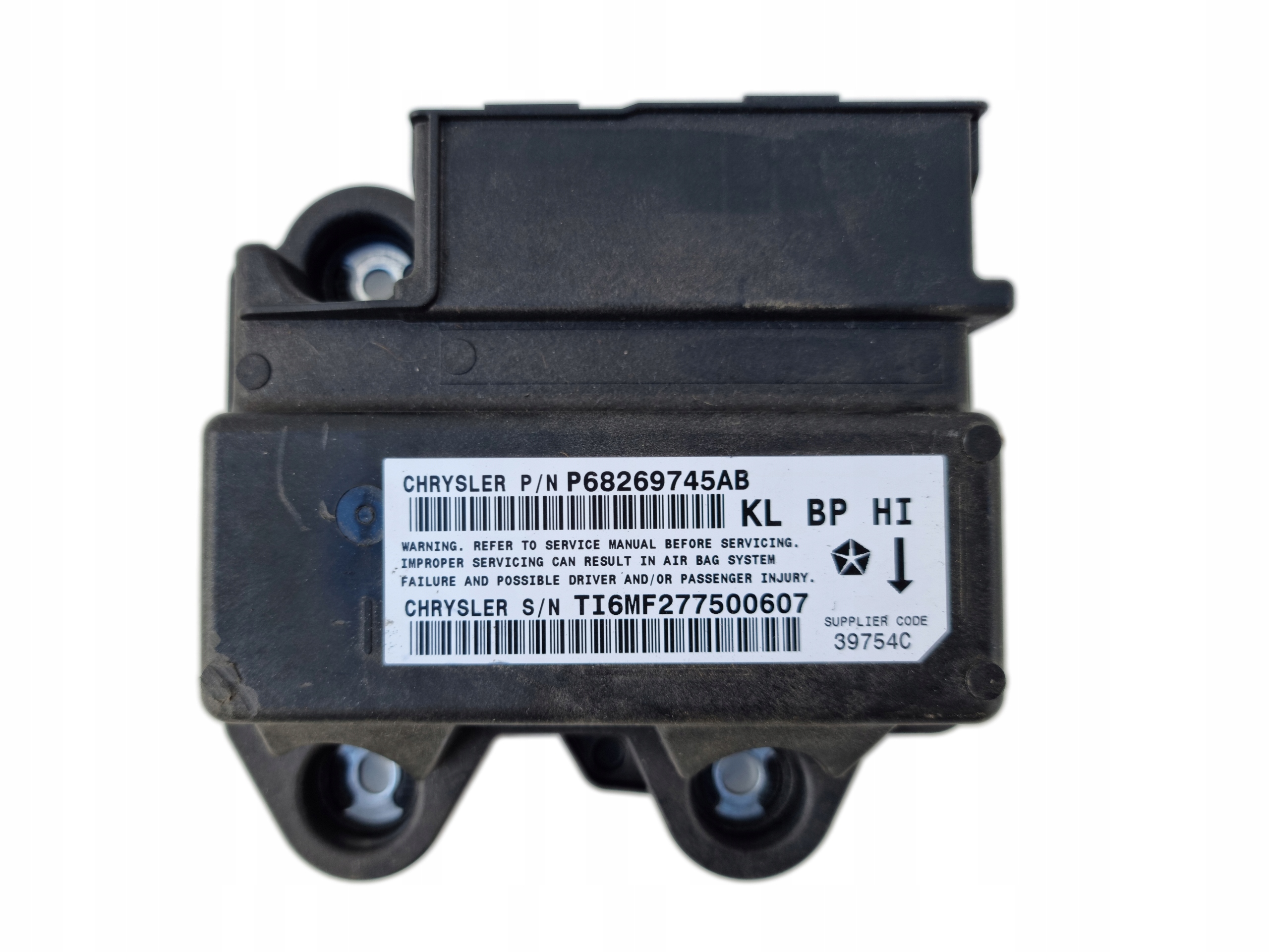 P68269745AB - Jeep Cherokee KL 2.2 дизельный датчик модуль подушки безопасности