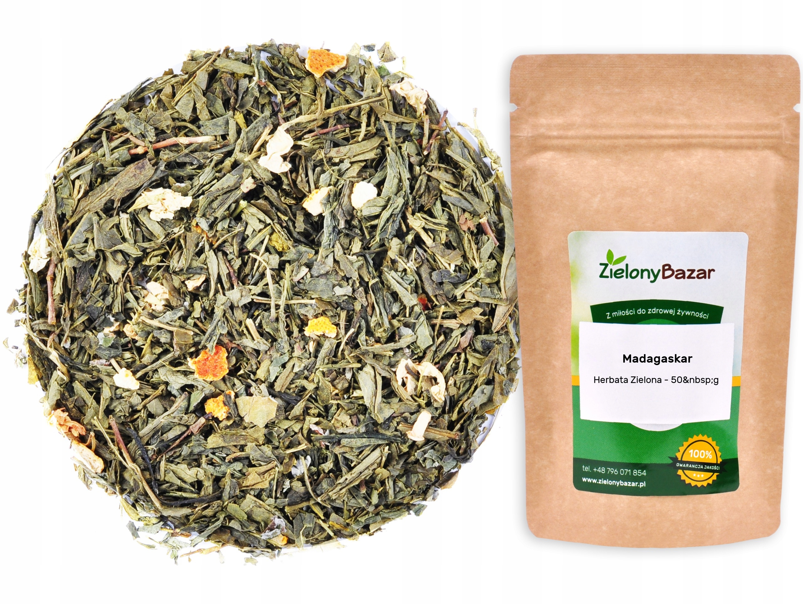 Levně Zelený bazar čaj Madagaskar Sencha 50 g