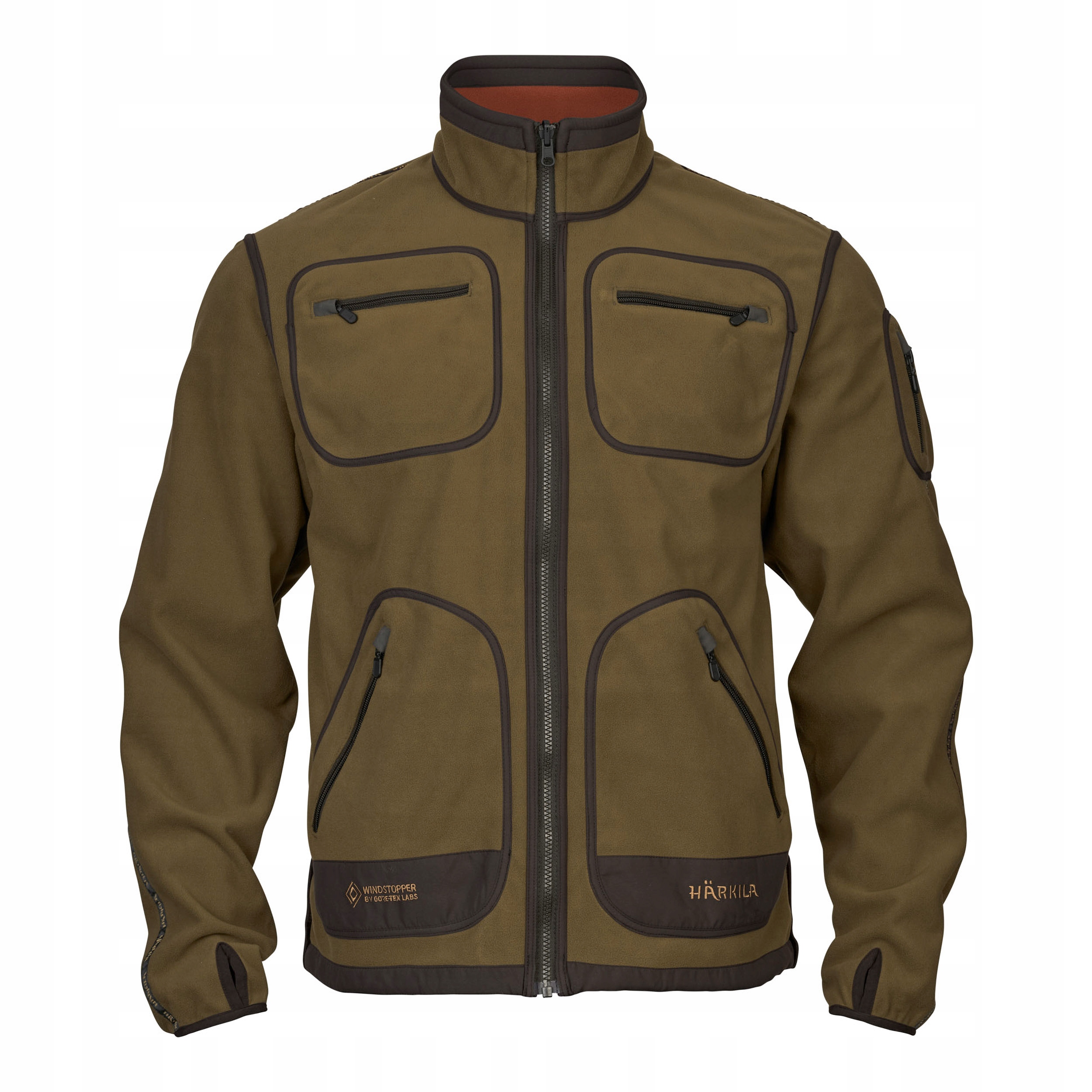 Bluza Härkila Kamko Dark olive Arabian spice M