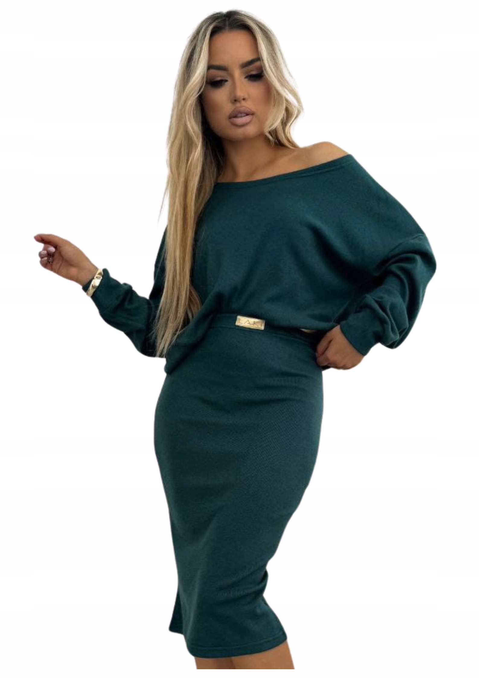 Dámský komplet Gold Laki Couture zeleň