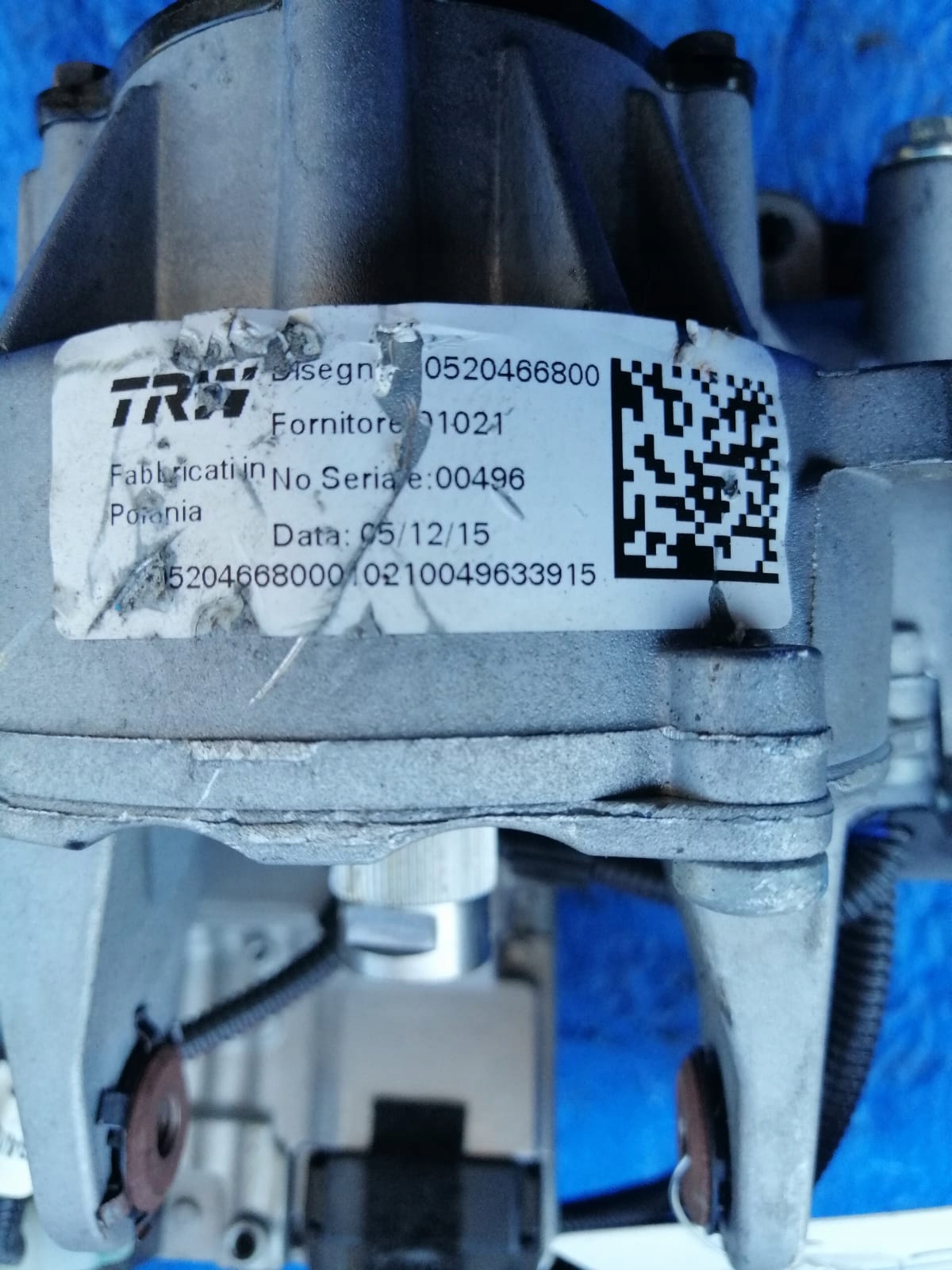 power steering JEEP RENEGADE 59320984