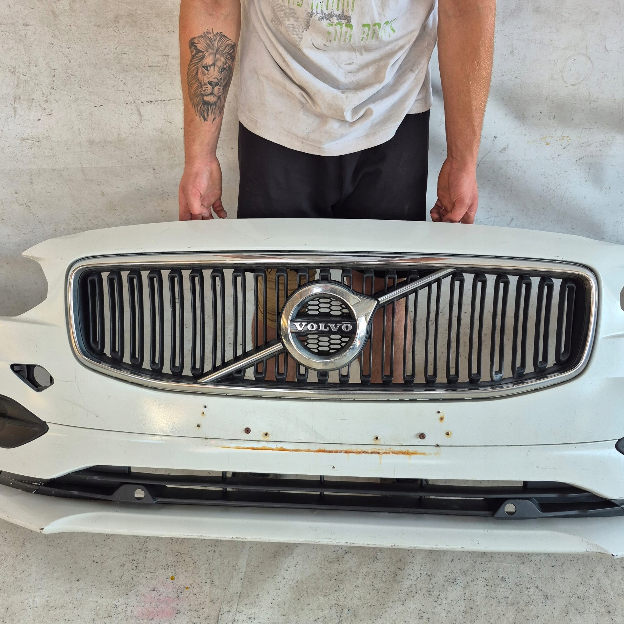 VOLVO V90 S90 16-20 bumper front front washer PDC