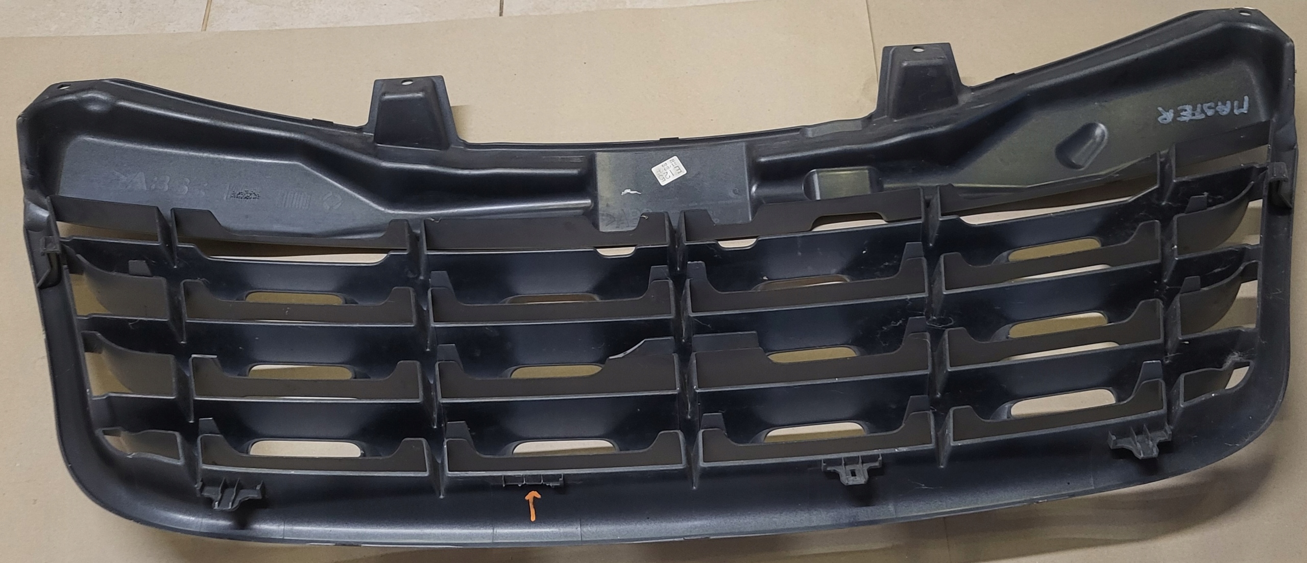 grill grille radiator grid of a bumper front RENAULT MASTER III 3 OE