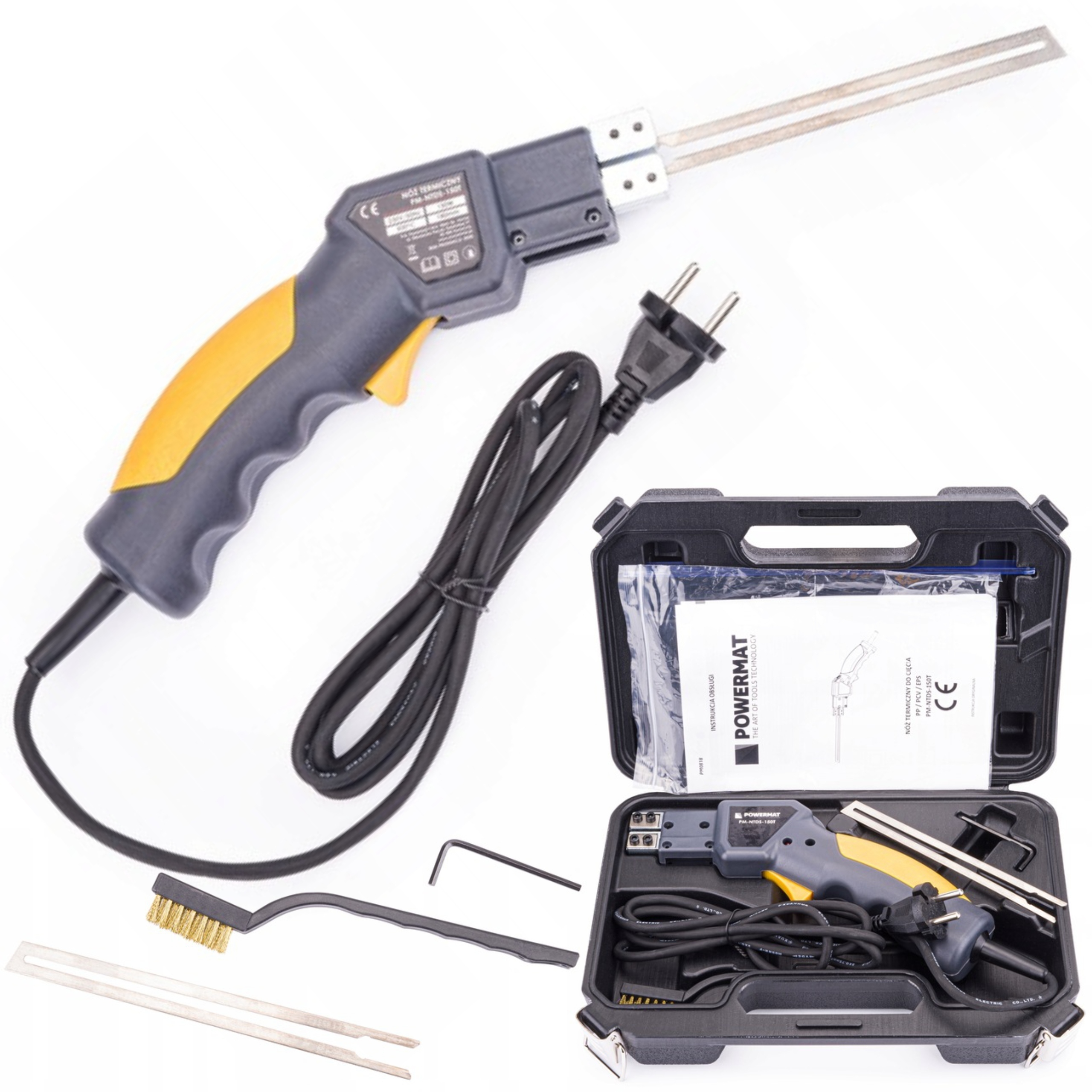 Nůž Pro Řezání Polystyrenu 150W Eps Kufr NTDS-150T