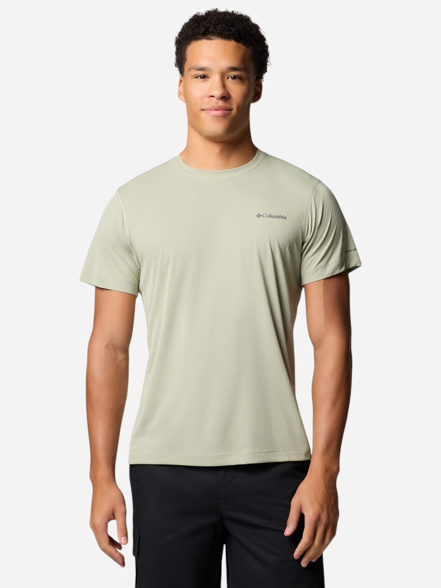 Koszulka sportowa męska Columbia Zero Rules Light Ss Crew 2118501348