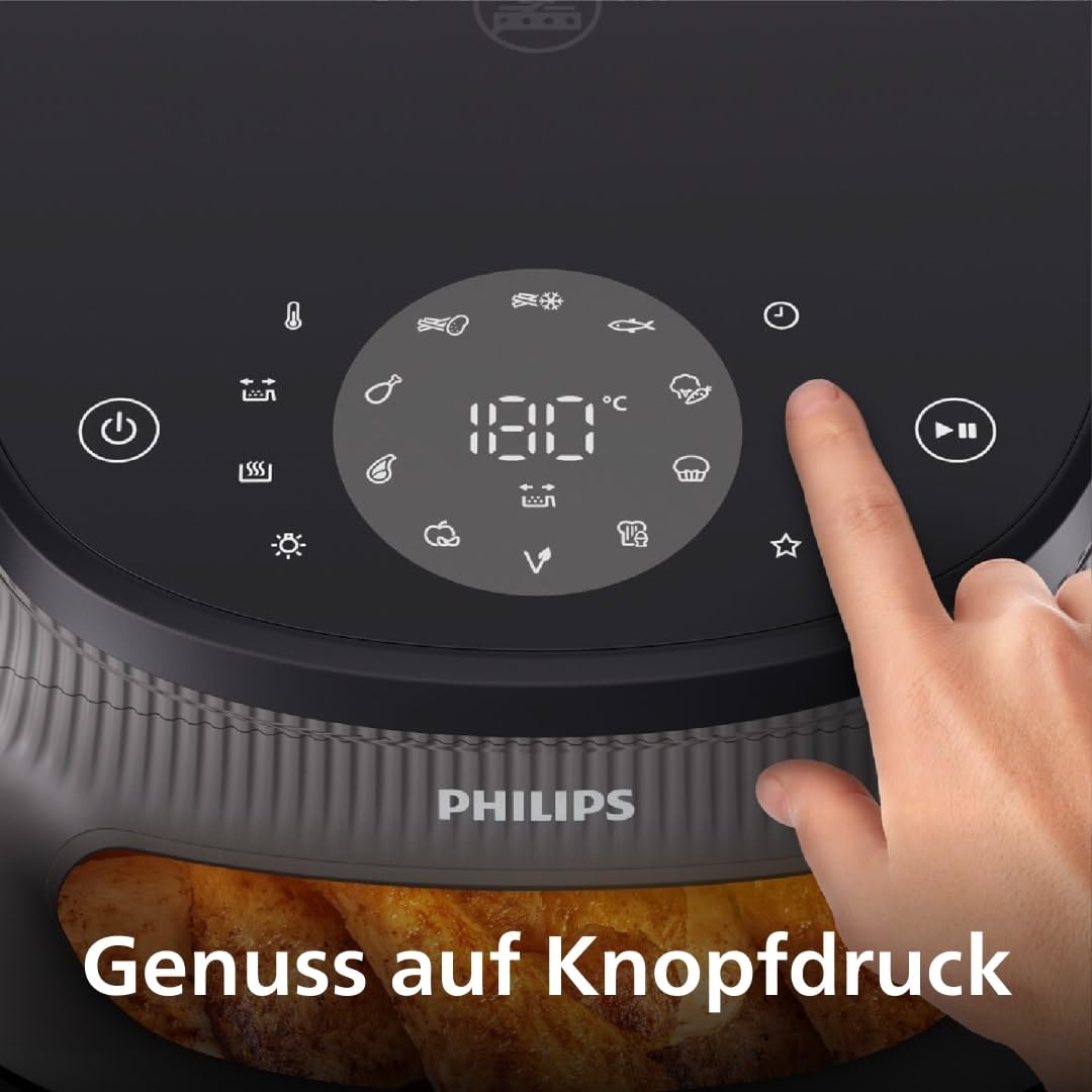 PHILIPS Airfryer 3000 7.2L 16w1 Technologia RapidAir Plus Aplikacja HomeID — miniatura 6
