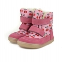 Mido 62-01 Cherry Pink Trzewiki Zimowe Barefoot Śniegowce Membrana Wełna 22