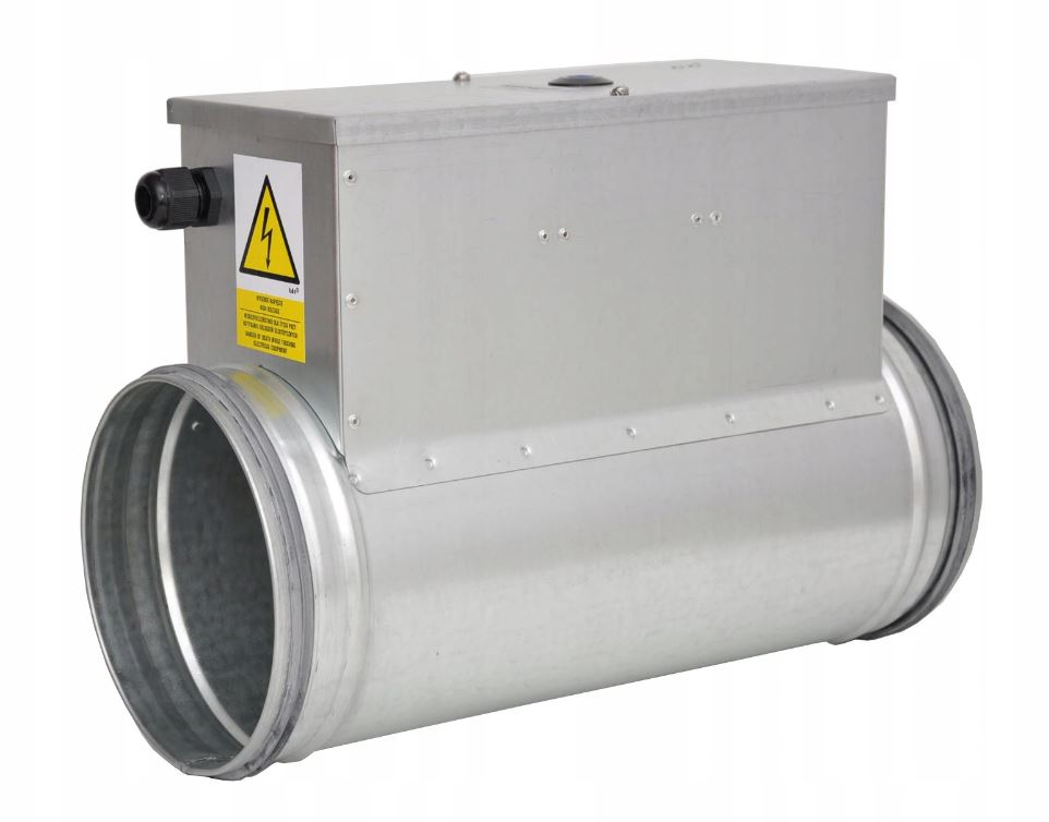 Elektrický kanálový ohrievač spiro 160 – 1,5 kW