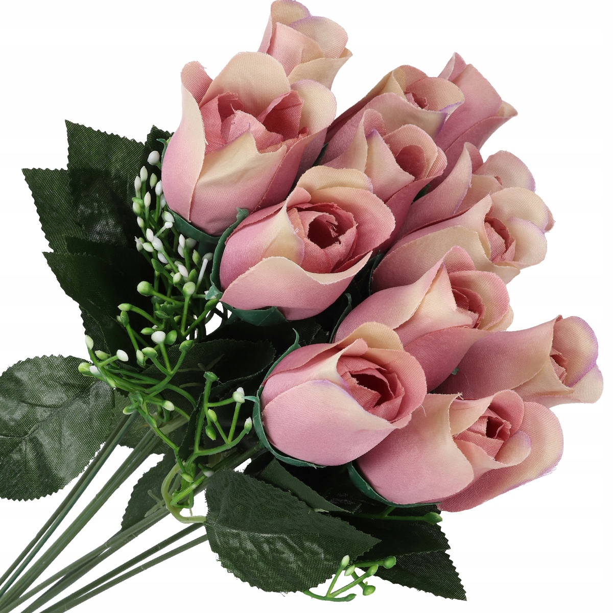 

Róża Róże Bukiet Gałązki Sztuczne Kwiaty 12szt