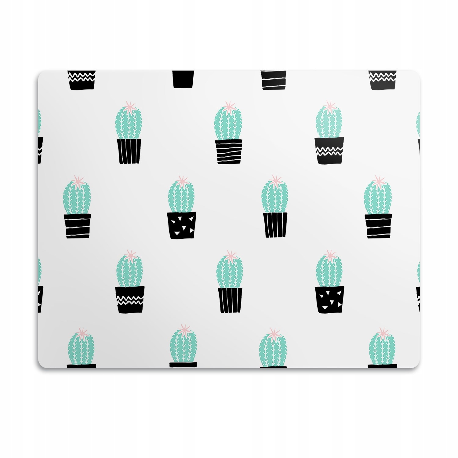 Levně Podložka pod misku Kaktusy v květináčích 90x60 cm