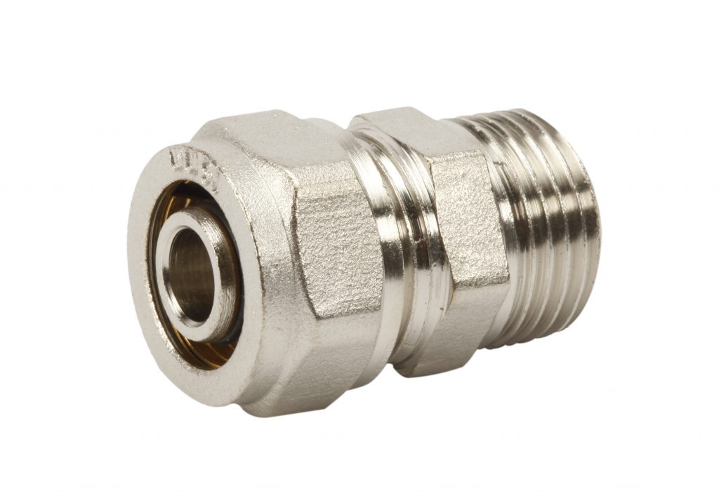 

Pex złączka nypel 16x1/2" skręcany