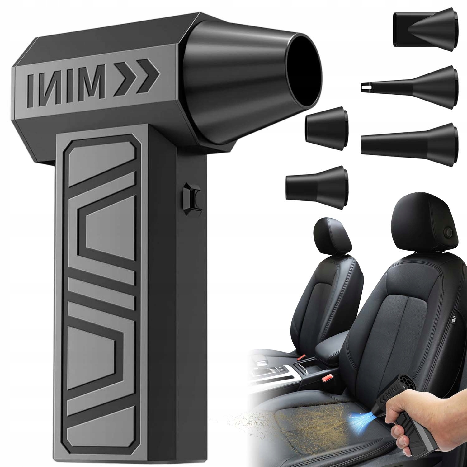 Dmuchawa Akumulatorowa 130000 Rpm Szybkie Ładowanie 2H Usb-c