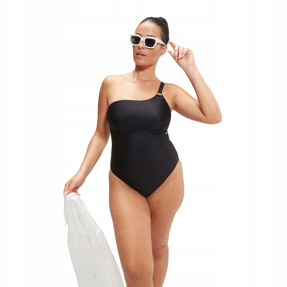 Dámské jednodílné plavky do bazénu Speedo Asymmetric vel D42