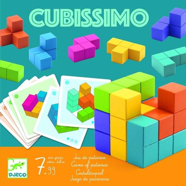 

Drewniana gra logiczna Cubissimo Djeco 7+