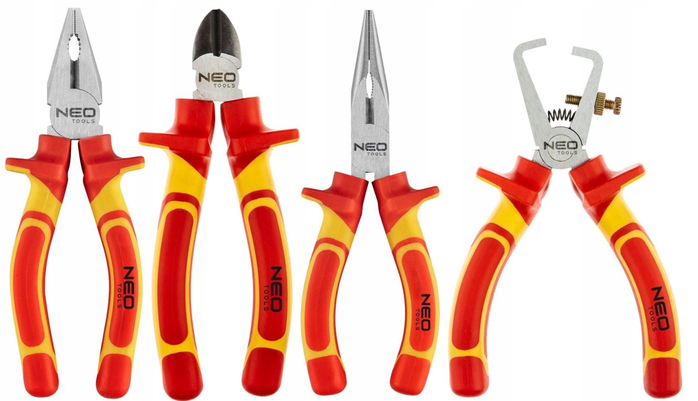 Neo Tools Sada Kleští Pro Elektrikáře 1000 V 160 MM Kombinačky Kleště