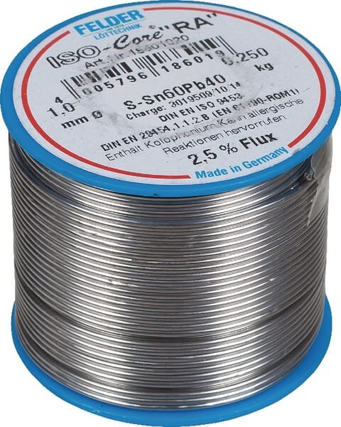 Олов'яний припій. S-Sn60Pb40 1 мм 250