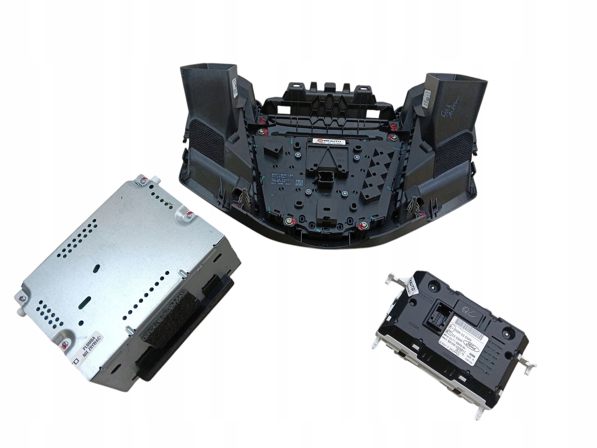 RADIO display PANEL RADIA KPL FORD ECOSPORT II A DN15-18C815-PG