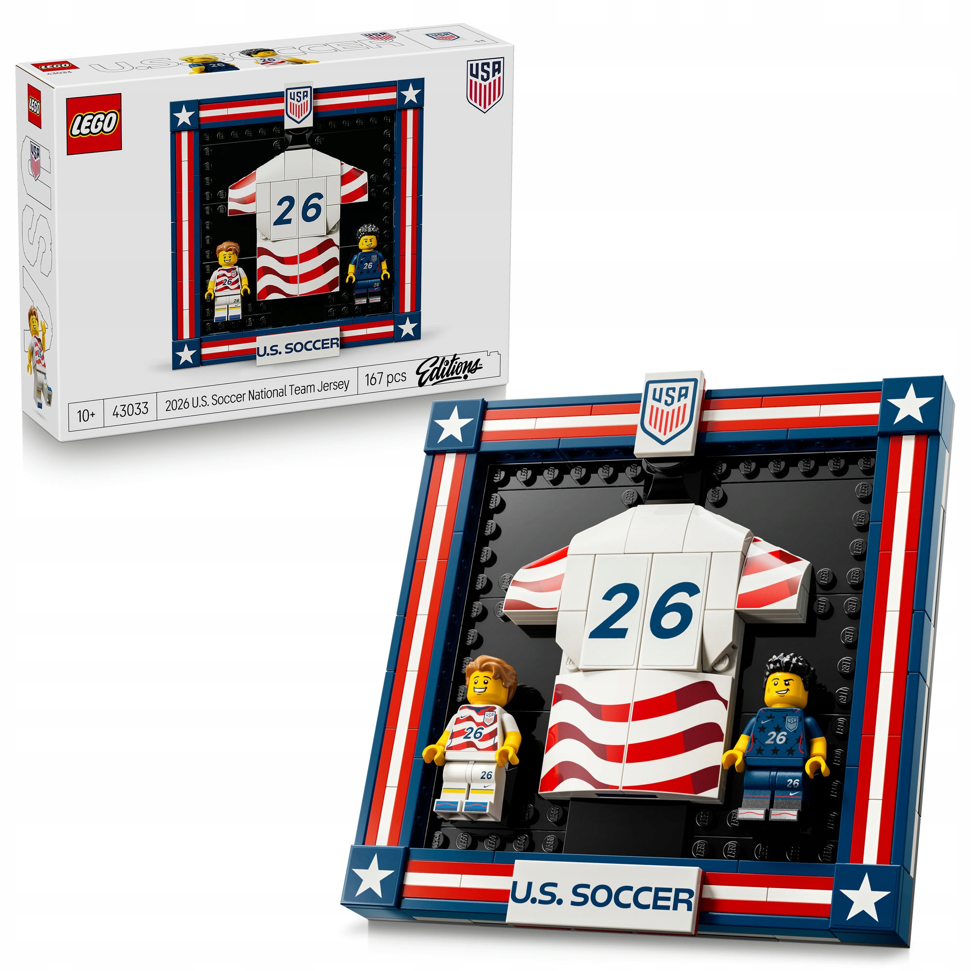 Lego Editions Football 43033 Fotbalový dres americké reprezentace