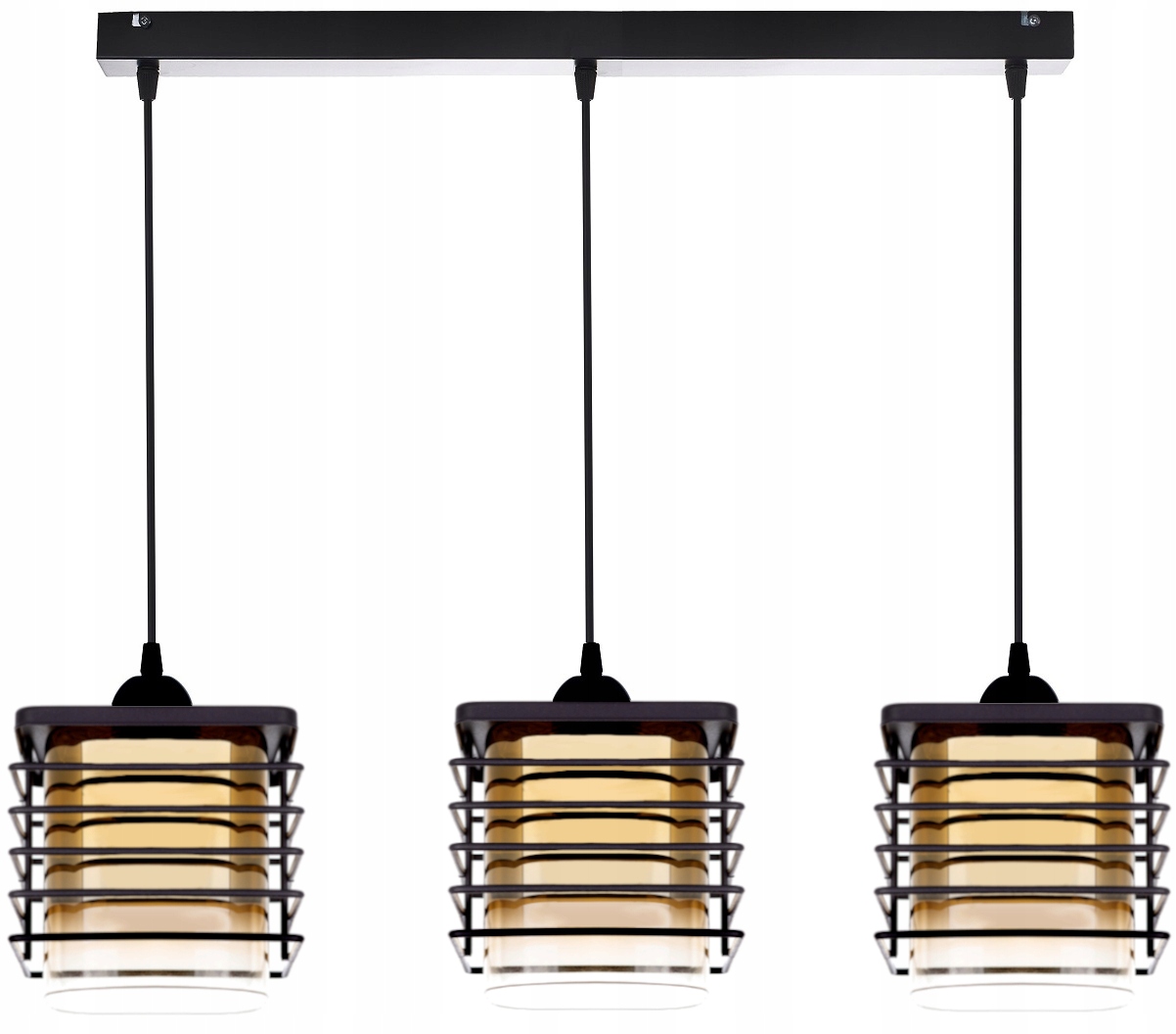 

Nowoczesna Szklana Lampa Wisząca Sufitowa Led Loft